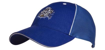 Brushed Chino Twill Cap with High Tech Mesh