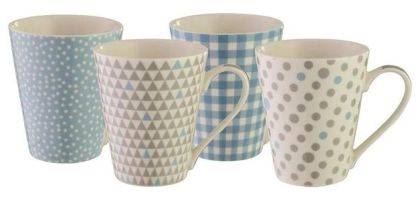 Conical Mug Set of 4