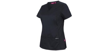 Ladies Premium Stretch Panel Scrub Top