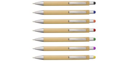 Bamboo and plastic ballpen Claire