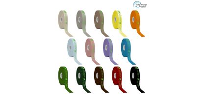 16mm RPET Screen Printed Satin Polyester Ribbon