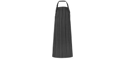 Bib Striped Without Pocket Apron