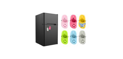 Paw Shape Clog Shoe Fridge Magnets