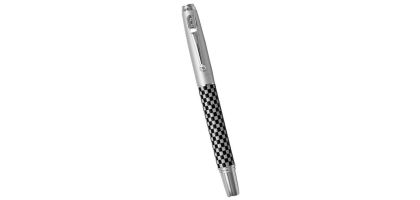 Checkered Laser Rollerball Pen