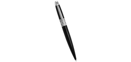 Carbon Fibre Metal Twist Action Ball Pen