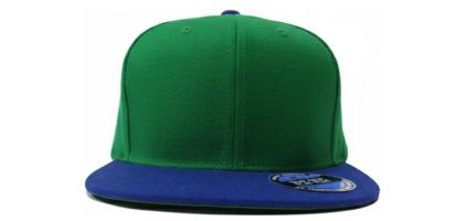 Flexfit Flatpeak Green Two-Tone Cap