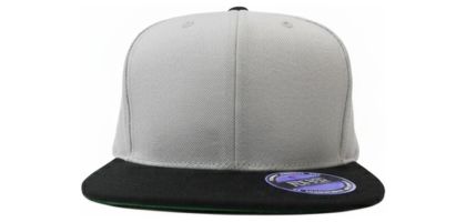 Flexfit Flatpeak Silver Two-Tone Cap