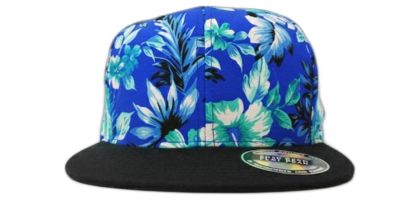 Flexfit Flatpeak Crown Floral Cap