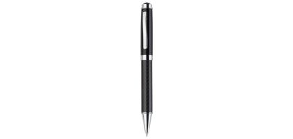 The Range Carbon Fibre Ballpoint Pen Black