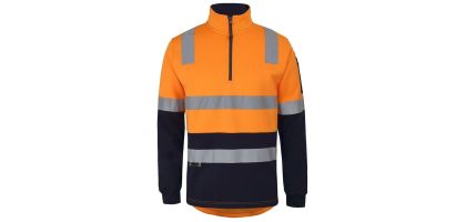 JB's 1/2 Zip Aust. Rail (Day & Night) Fleece Sweater
