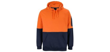 Hi Vis Pull Over Hoodie