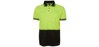 Hi Vis Short Sleeve Trad Polo