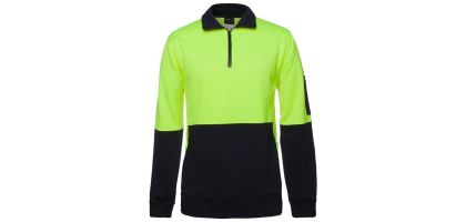 Hi Vis 330G 1/2 Zip Fleece