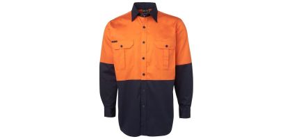 Hi Vis Long Sleeve 190G Shirt