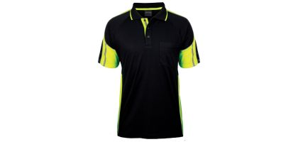 Short Sleeve Street Panel Polo