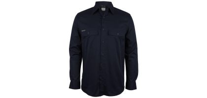 Long Sleeve Stretch Work Shirt