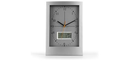 Oblong Analog Plastic Wall Clock