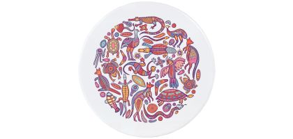 Circular Sublimated Ceramic Coaster