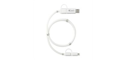 Whirl 5-In-1 Charging Cable w/ Magnetic Wrap