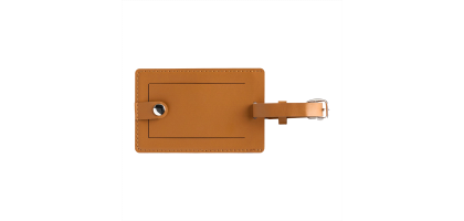 Bio Leather Luggage Tag