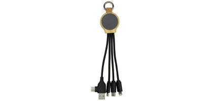 16.5cm Recycled 6 in 1 Charging cable