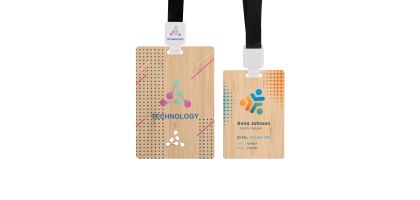 Bamboo Name Tag