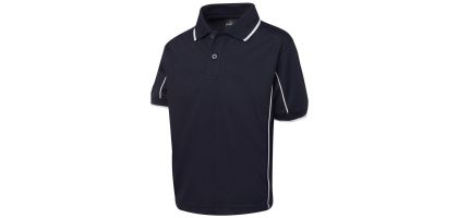 Podium Kids Short Sleeve Piping Polo