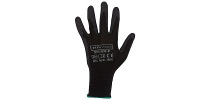 JB's Black Nitrile Breathable Glove (12 Pack)