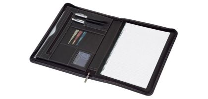 The Range A4 Zippered PU Compendium