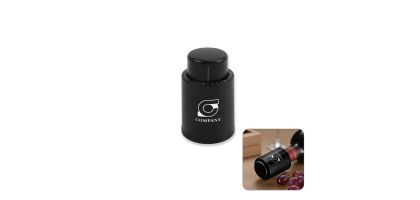 Push Button Wine Stopper with Scale