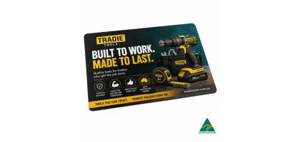 A4 Deluxe Counter Mat 297mm x 210mm x 1mm Natural Rubber
