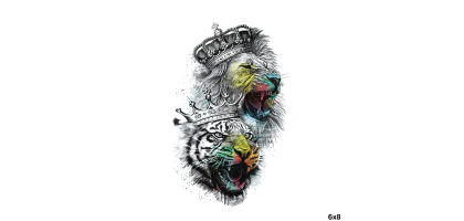 Waterproof Temporary Tattoo 6cm x 8cm