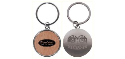 Axil Round Keychain