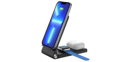 Cromer 3n1 15W Wireless Charger