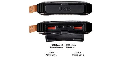 Outback Pro Solar Power Bank - 10,000 mAh