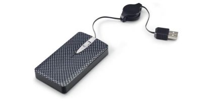 Carbon Fiber Patterned Mouse