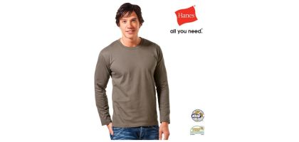 Hanes  Men'S Heavyweight Long Sleeve T