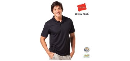 Hanes  Men'S Sports Polo