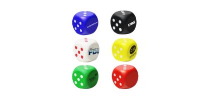 Dice Shape Stress Reliever