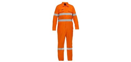 Apex 160/185 Taped Hi Vis FR Zip Front Coverall