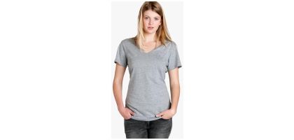Bevel  V-Neck Tee