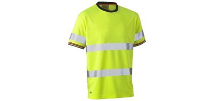 Taped Hi Vis Polyester Mesh T-Shirt-5XL