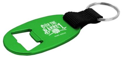 Oval Bottle Opener Key Ring