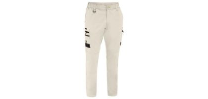 Flx & Move Stretch Canvas Elastic Waist Cargo Pants