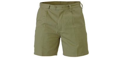 Work Short - Single Pleat Front