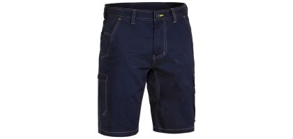Cool Vented Lightweight Cargo Short - Navy