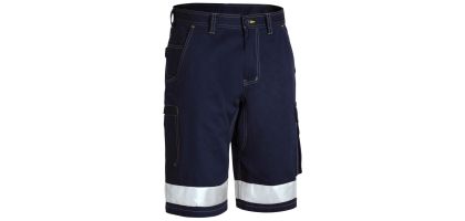 Taped Cool Vented Lightweight Cargo Short - Navy