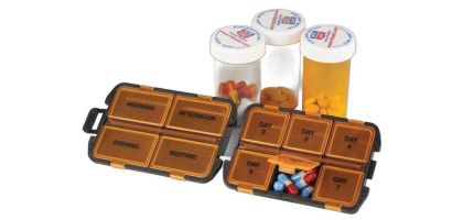 BRIGHTtravels 10-Day Pill Box