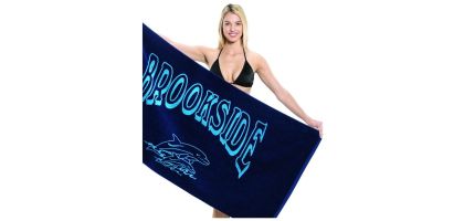 Promotional Velour Beach Towel