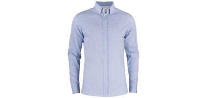 Burlingham Oxford Knit Jersey Shirt